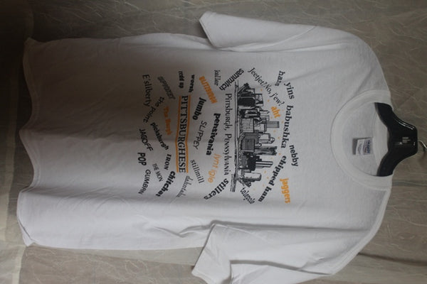Pittsburgh Pennsylvania Shirt with Pittsburghese Signs