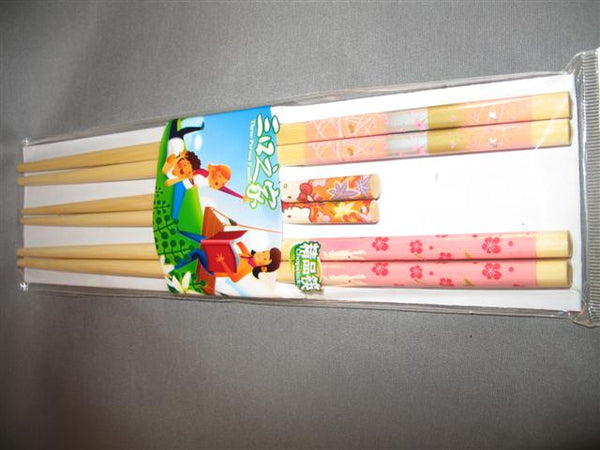 Bamboo Chopsticks (3 pairs for adults / child)
