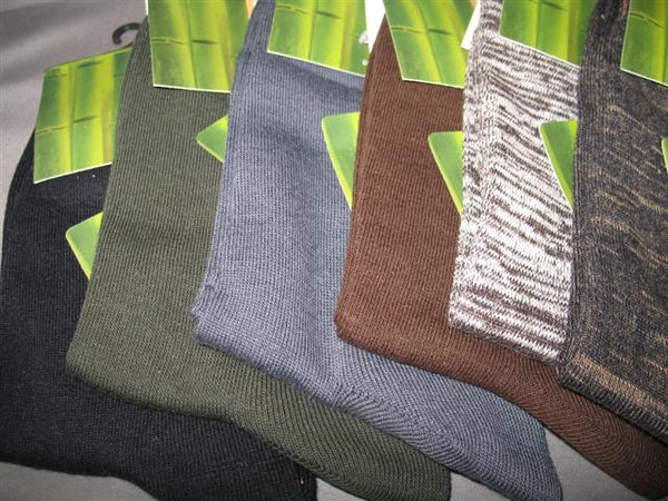 3-Pack Eco-friendly Dress / Casual Bamboo Socks Men / Unisex