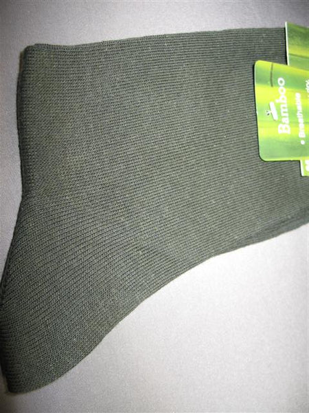 Eco-friendly Dress / Casual Bamboo Socks Men/Unisex (dark green)