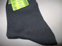 Eco-friendly Dress / Casual Bamboo Socks Men/Unisex (black)