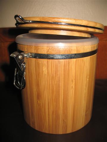 Bamboo Multi-Purpose Air Tight Canister