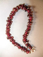 Tibet Silver Bracelet (garnet)