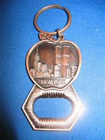 Big Apple Bottle Opener Keychain