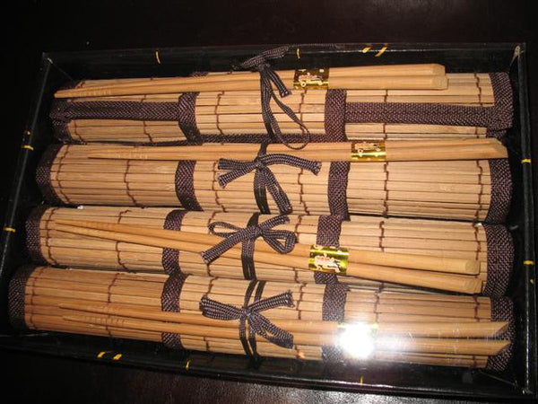 Bamboo Table Set 12 Pieces