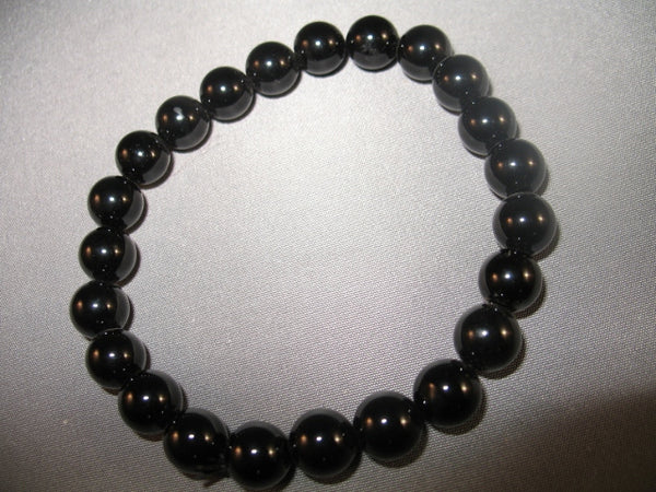 Agate Bracelet (Black_S)