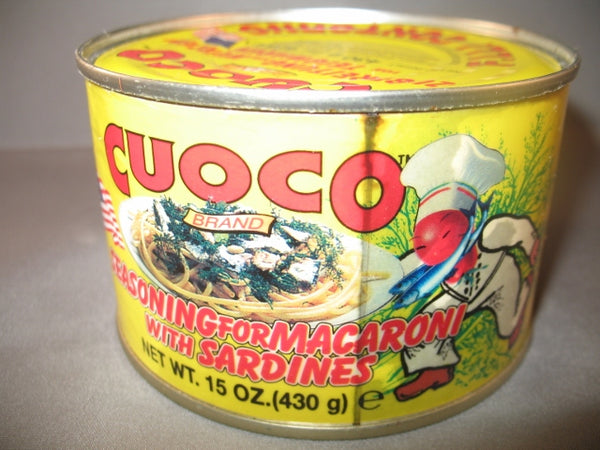 Cuocu Seasoning for Macaroni with Sardines & Fennel 15oz
