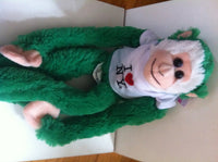 I Love NYToy Monkey (Green 16")