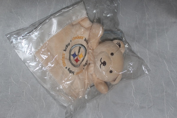 Baby Steelers Security Bear Blanket