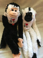 I Love NY Monkeys (Black & White)