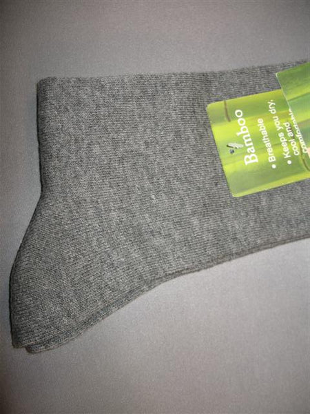 Eco-friendly Dress / Casual Bamboo Socks Men/Unisex Dark Grey