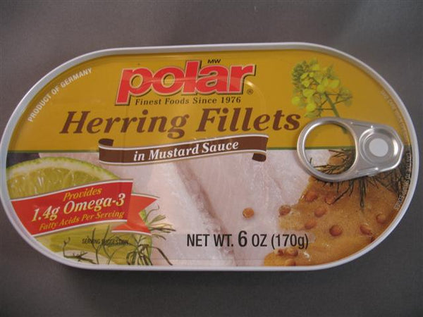 Polar Herring Fillets in Mustard Sauce