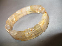 Natural Quartz Bracelet (Golden Brown) – King of Crystal