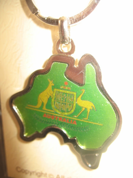 Australian Souvenir Key Ring - Australian Coat of Arms