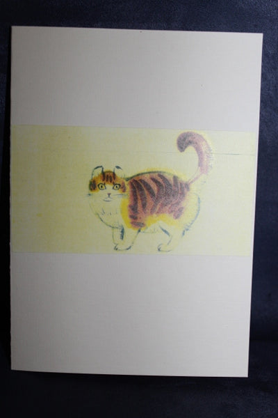 Handmade Card "Cat"