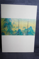 Handmade Card Landscapes "Shan Gao Shui Chang"