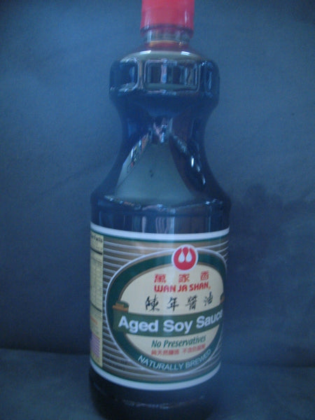Wan Ja Shan Aged Soy Sauce--A must in an Asian Style Kitchen